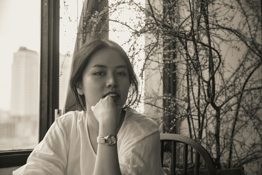 Portrait of a Latin American female journalist